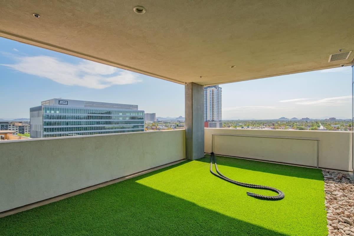 Detailed 2Bd, Highrise Dt, Pool, Gym, Parking, Sleeps 8 Lägenhet Phoenix Exteriör bild